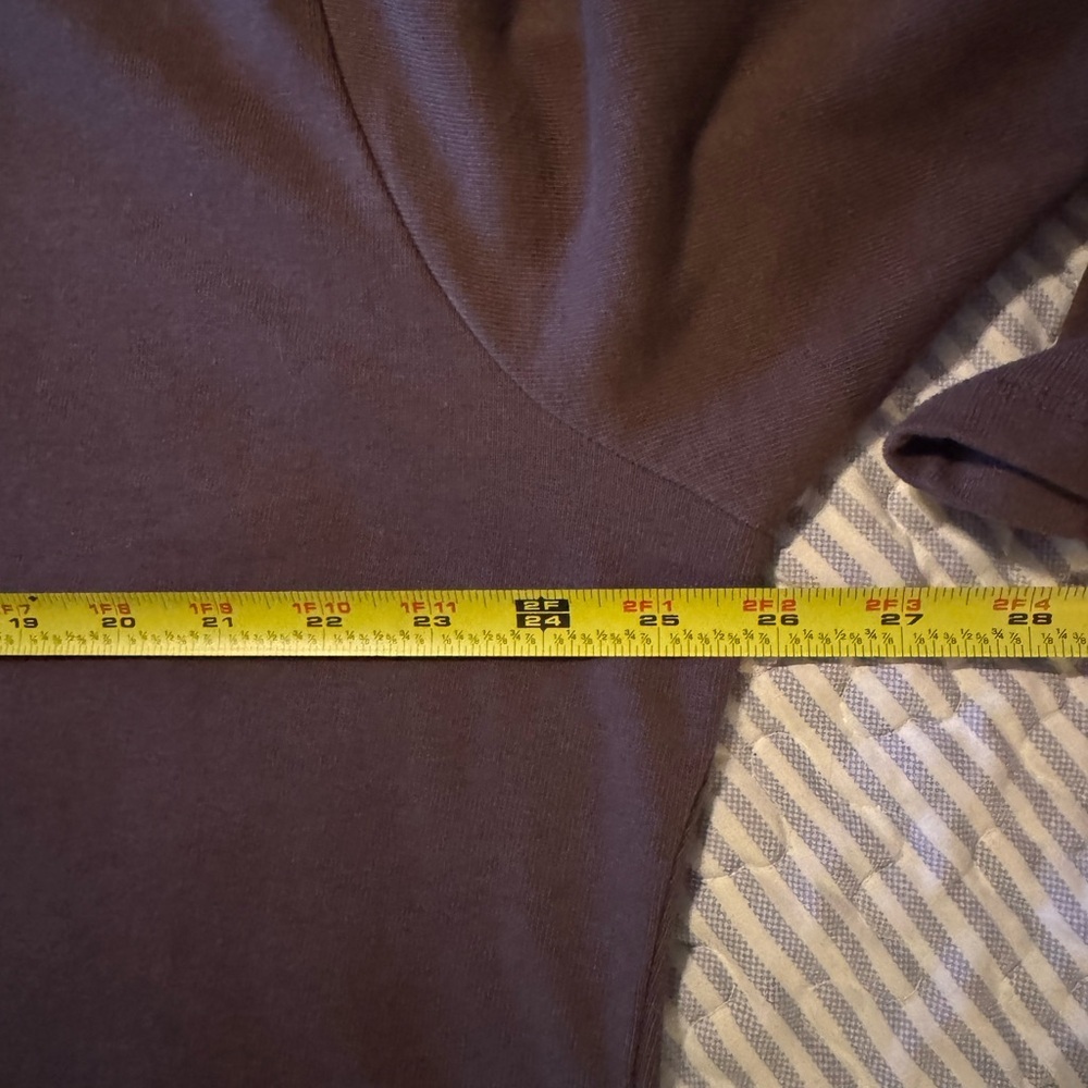 Vail Men's Chocolate Zip-Up Sweater - Picture 4 of 4